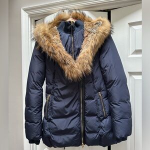 Ladies Mackage Navy Blue ADALI Jacket